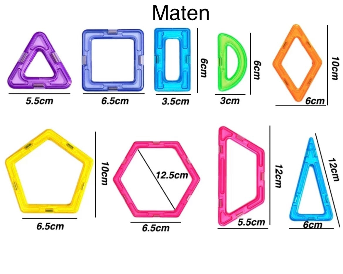 Bouwblokken Magneetset PRO voor kids