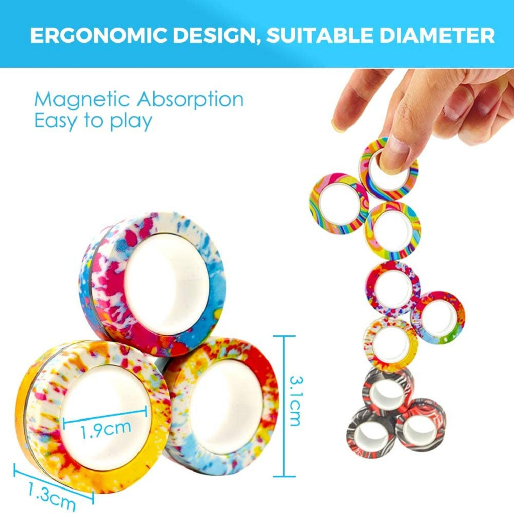 Magnetische Fidget PRO Ringen